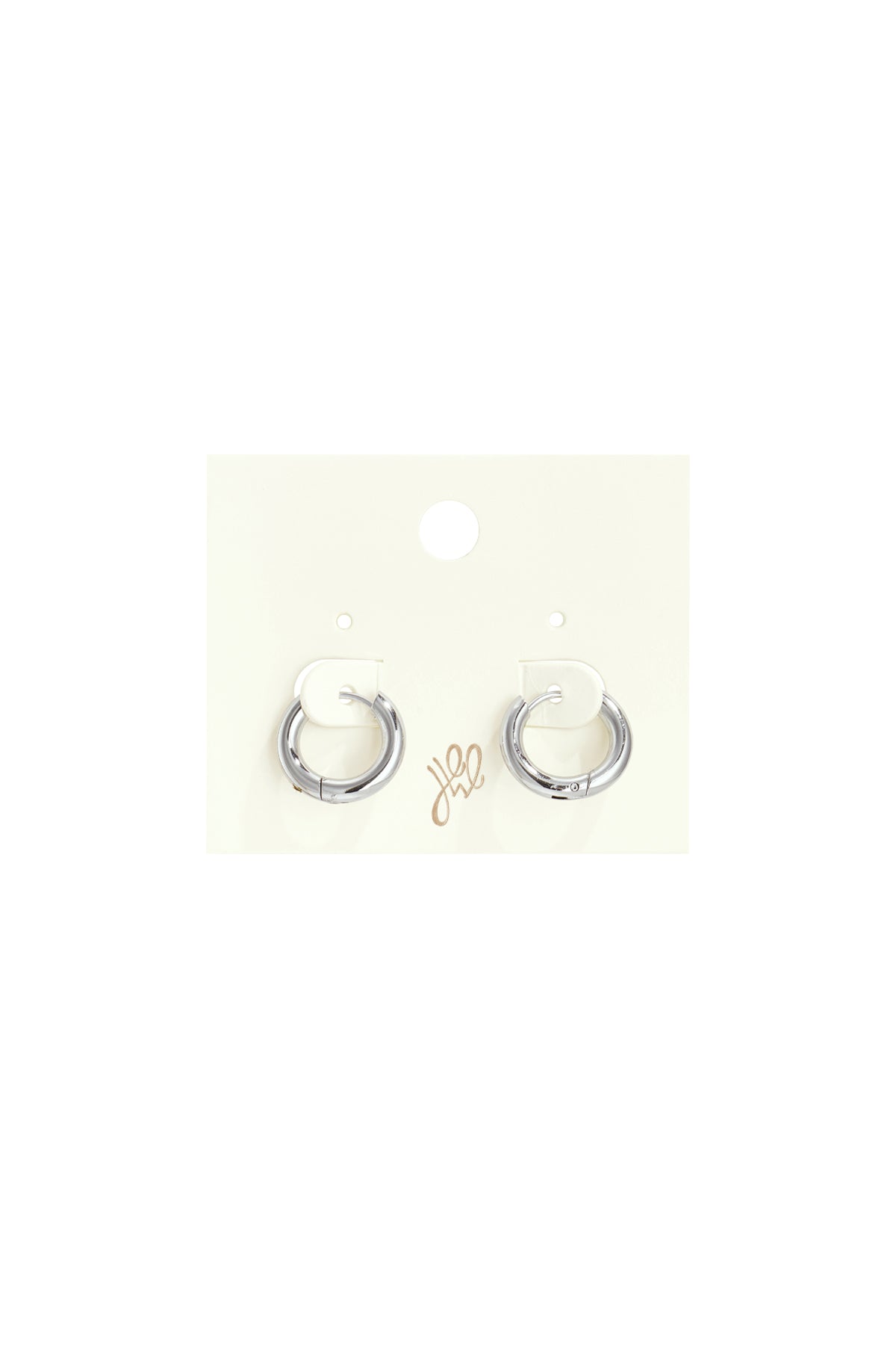 Boucles d'oreilles créoles basiques - petites Acier inoxydable