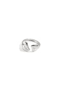 Bague ajustable ornée de cœurs aux formes ludiques