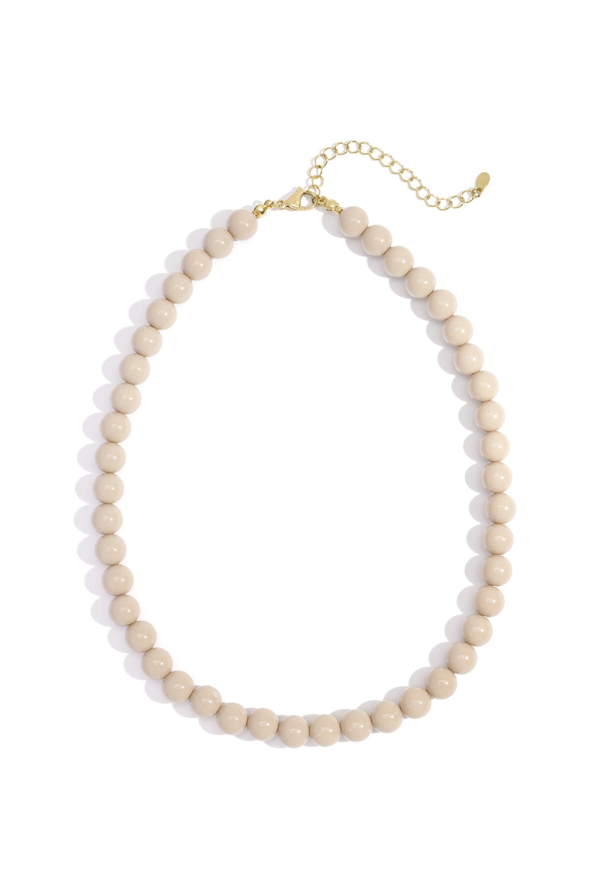 Collier à perles moyennes-10mm