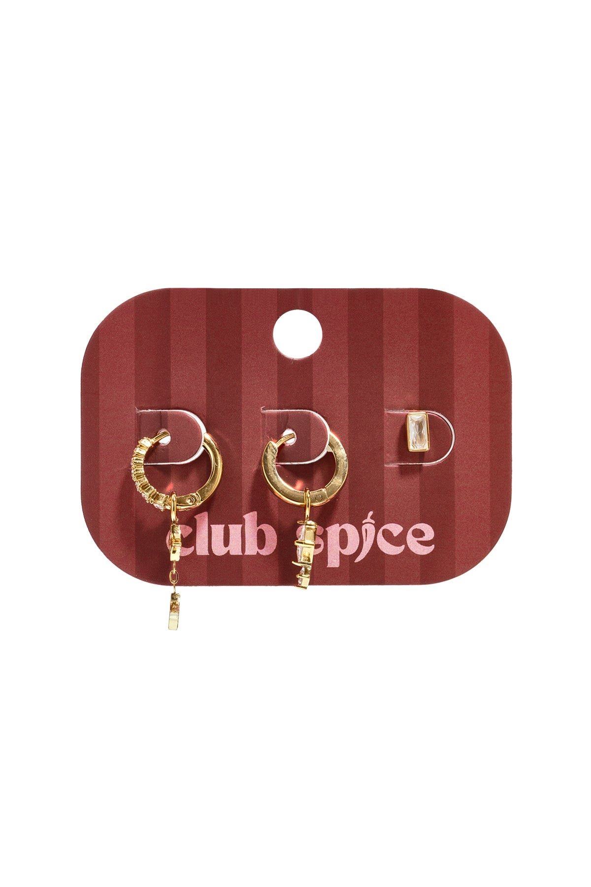 Boucles d'oreilles en acier inoxydable, forme géométrique, collection simple pour le quotidien, bijoux pour femmes