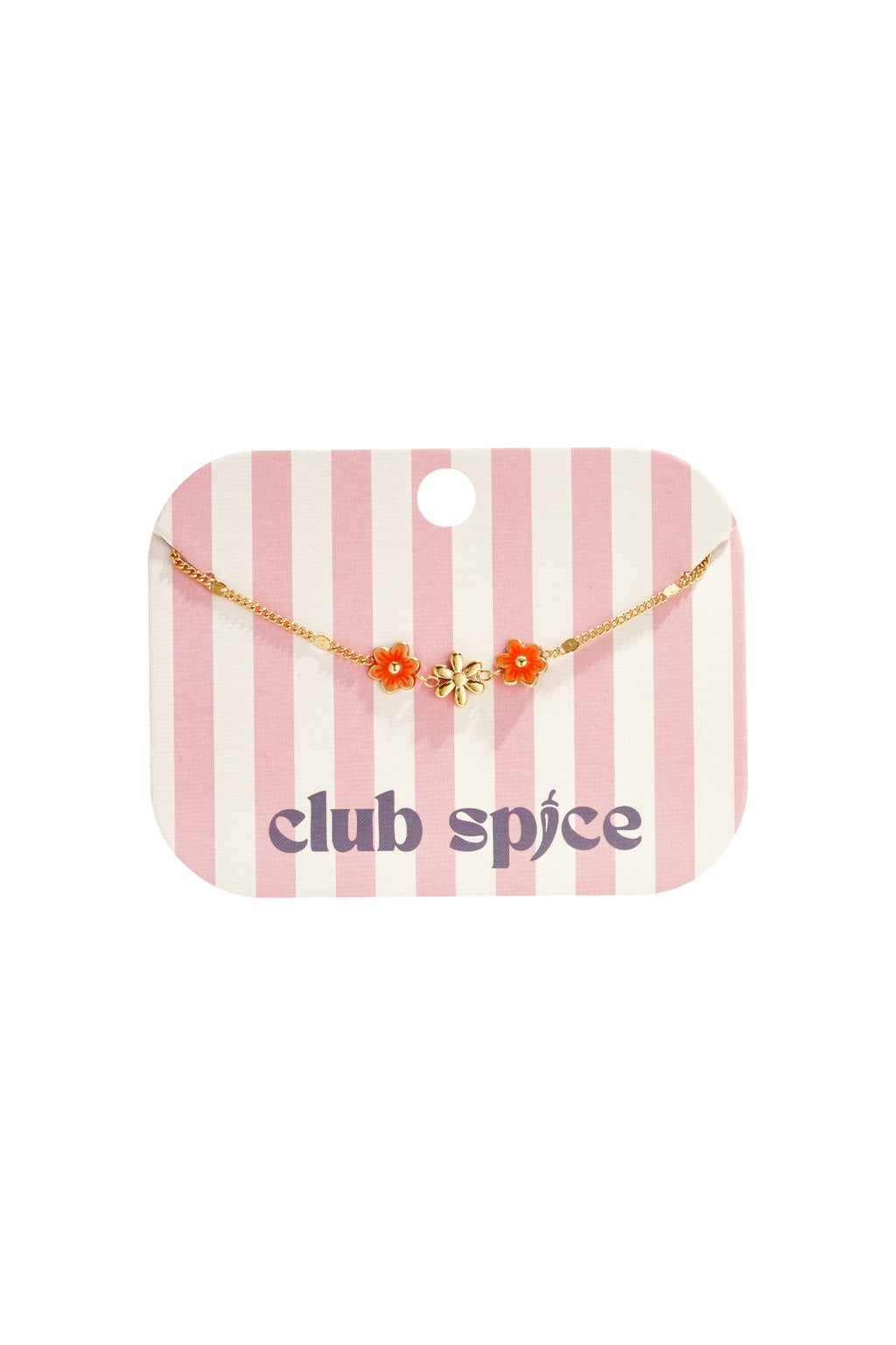 Bracelet orné de fleurs colorées