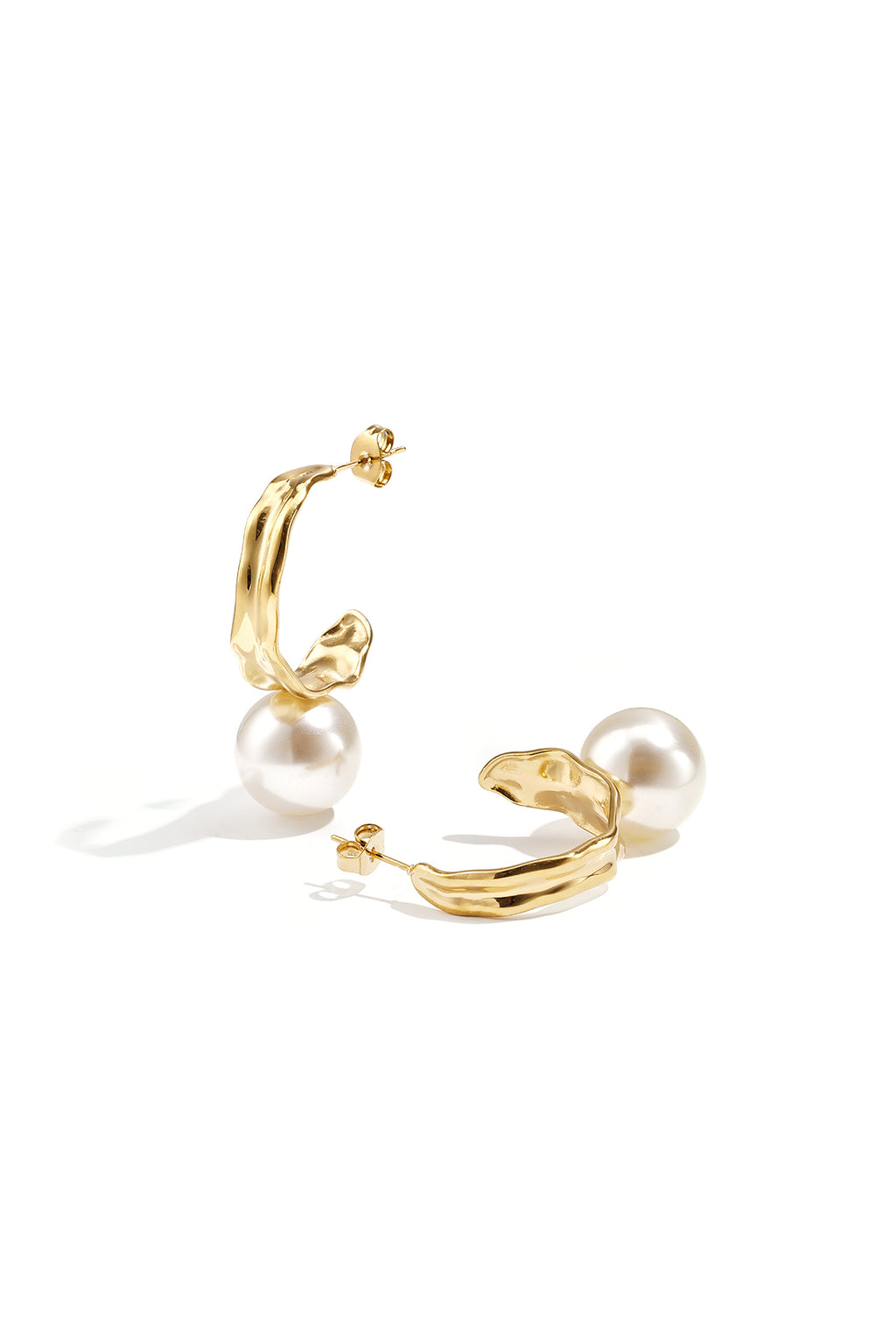 Boucles d'oreilles pendantes en acier inoxydable
