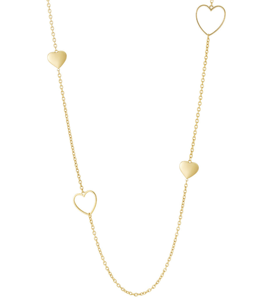 Collier long Amour