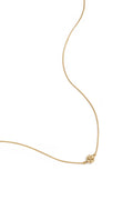 Collier minimaliste avec un trèfle acier inoxydable