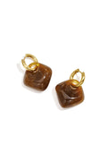 Boucles d'oreilles pendantes en acier inoxydable, forme géométrique, collection simple pour le quotidien, bijoux pour femmes
