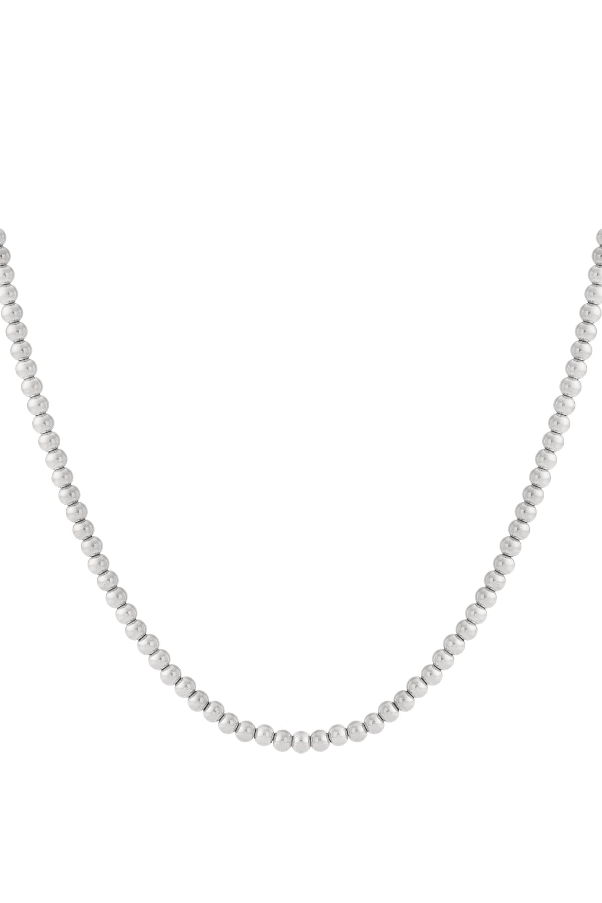 Collier de perles solides - 6 mm