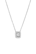 Colliers pendentifs en acier inoxydable, forme géométrique, collection simple pour le quotidien, bijoux pour femmes