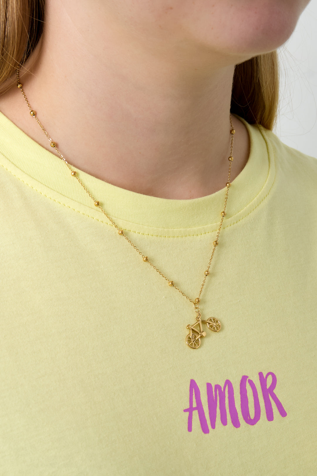 Collier Wanderlust acier inoxydable
