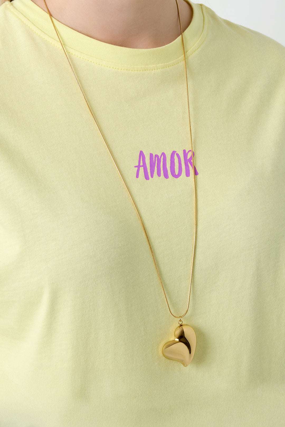 Collier « Murmures de grossesse du cœur »