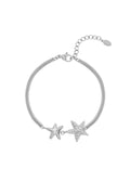 Bracelet double étoile