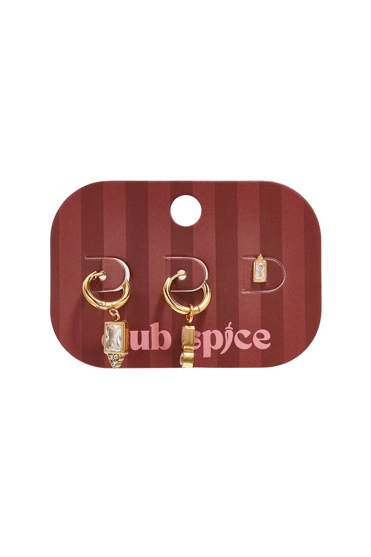 Boucles d'oreilles en acier inoxydable, forme géométrique, collection simple pour le quotidien, bijoux pour femmes