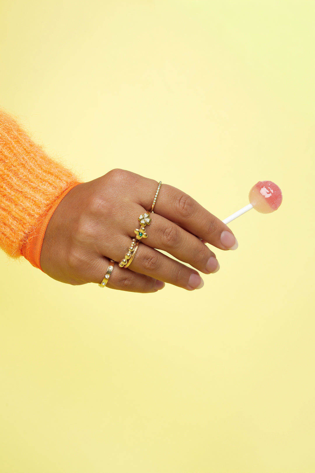 Bague minimaliste à rayures acier inoxydable