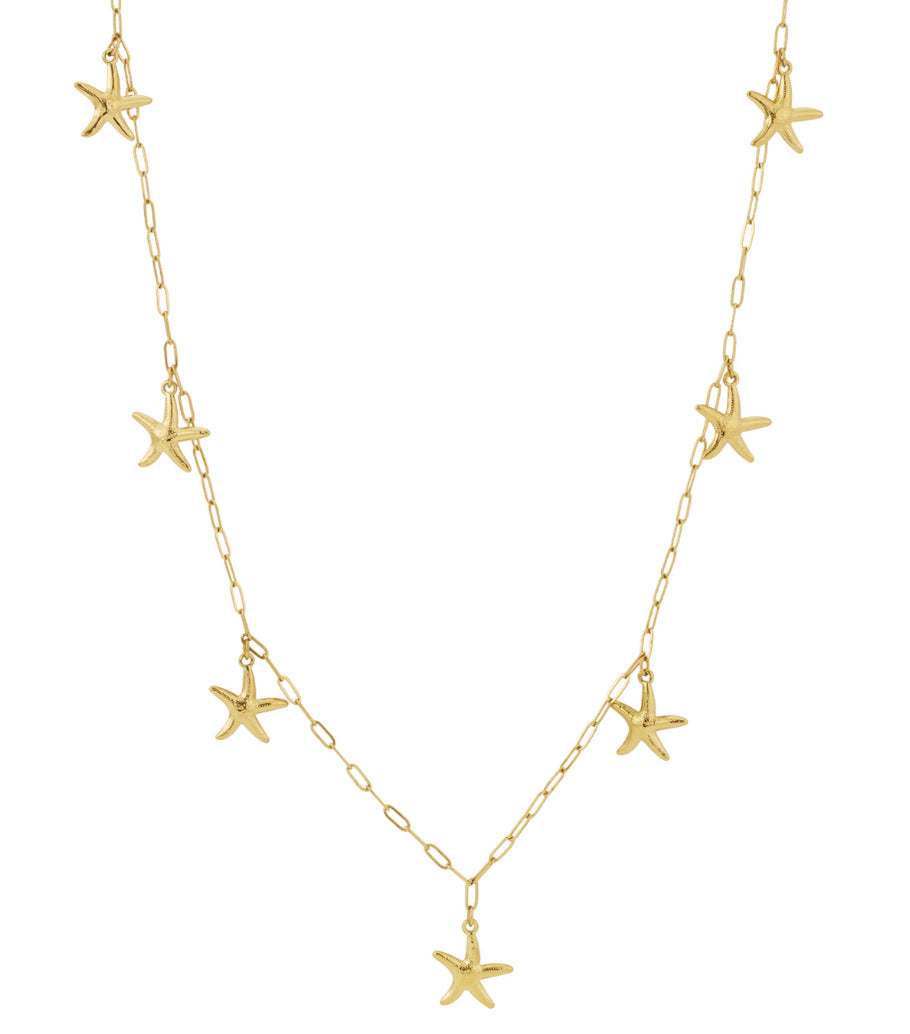Collier long étoile
