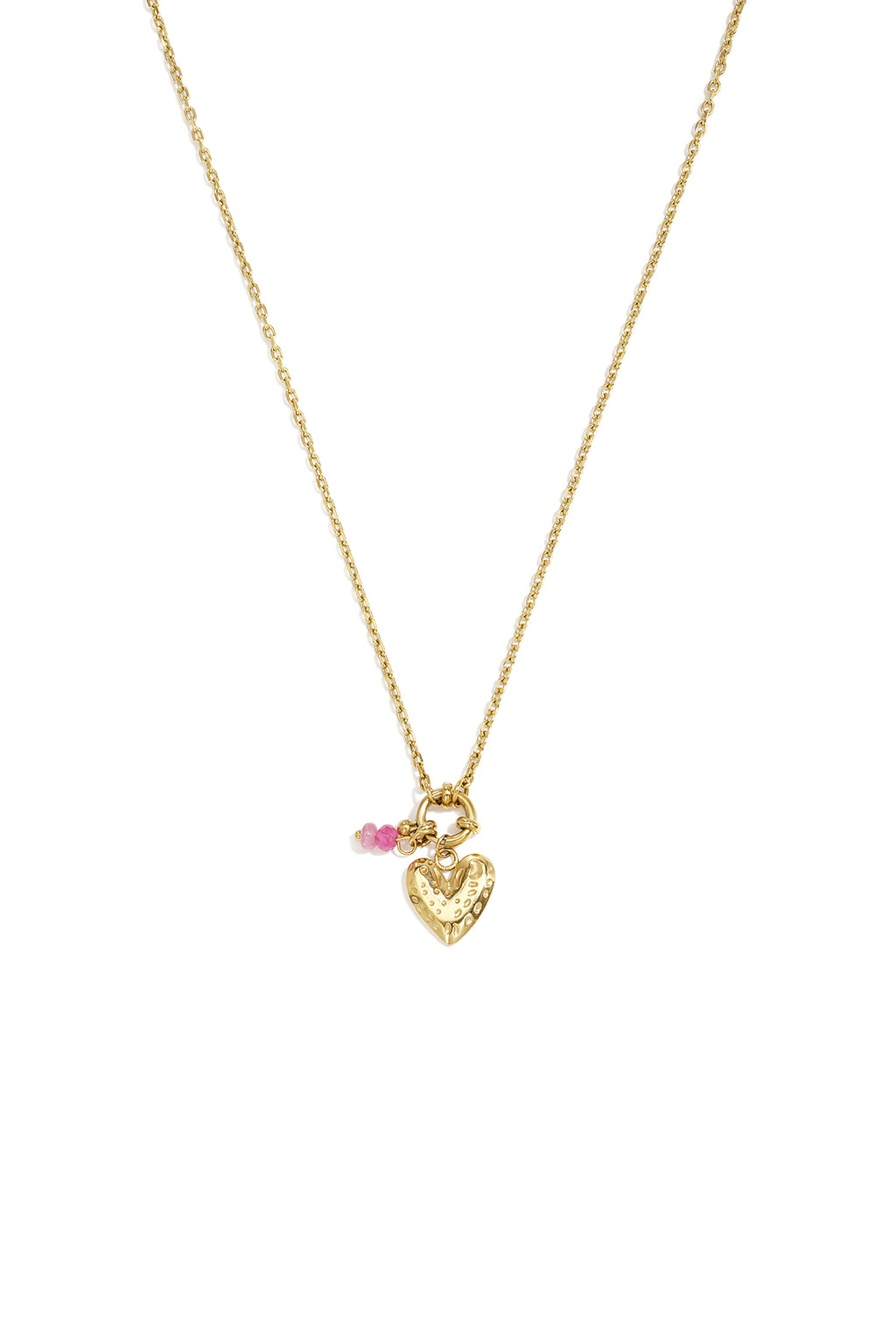 Colliers pendentifs en acier inoxydable en forme de cœur, collection Daily Simple, bijoux pour femmes