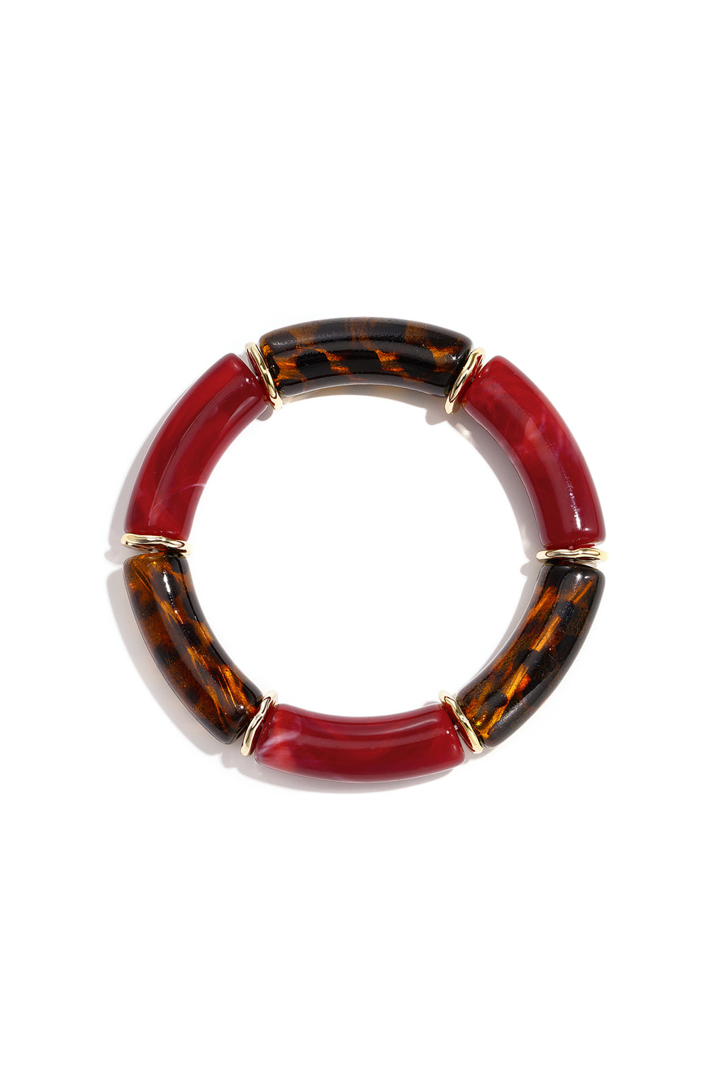Bracelets en perles acryliques, bijoux simples pour femmes, collection Daily Simple