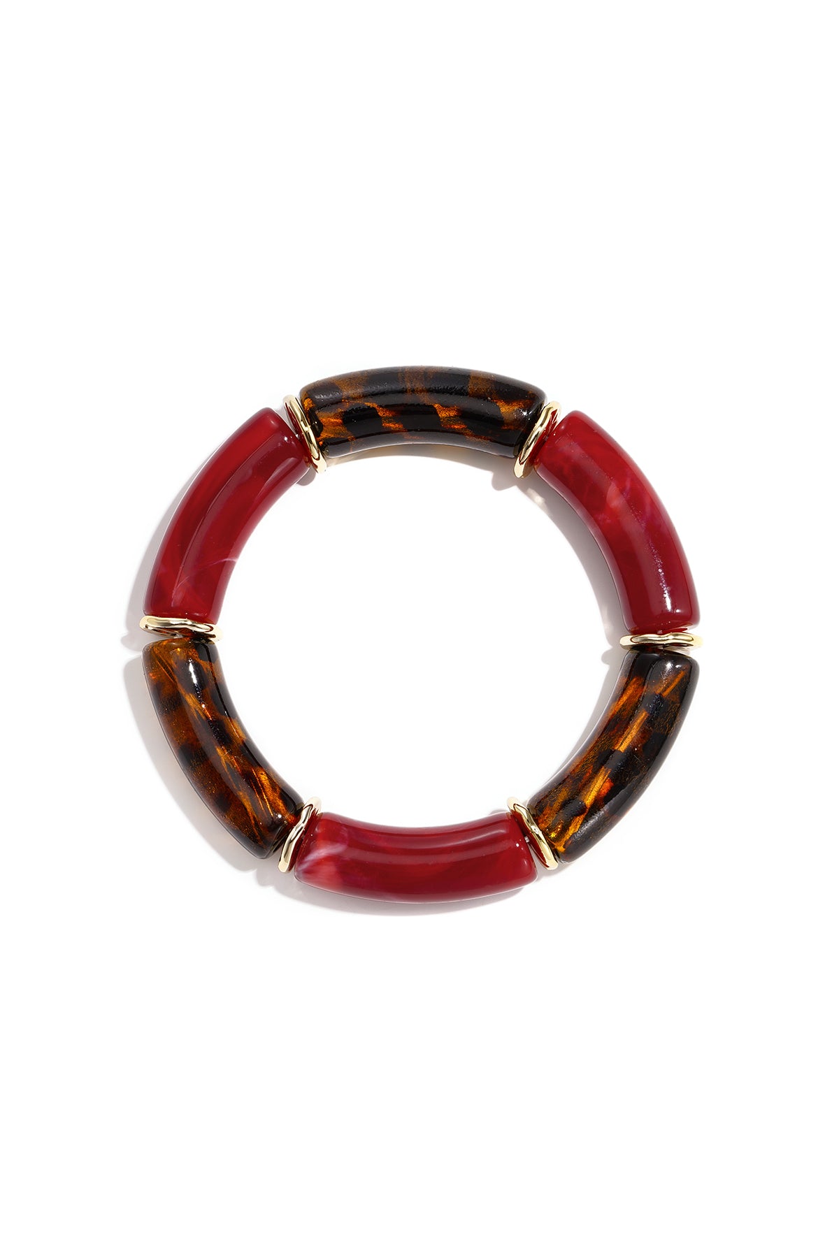 Bracelets en perles acryliques, bijoux simples pour femmes, collection Daily Simple