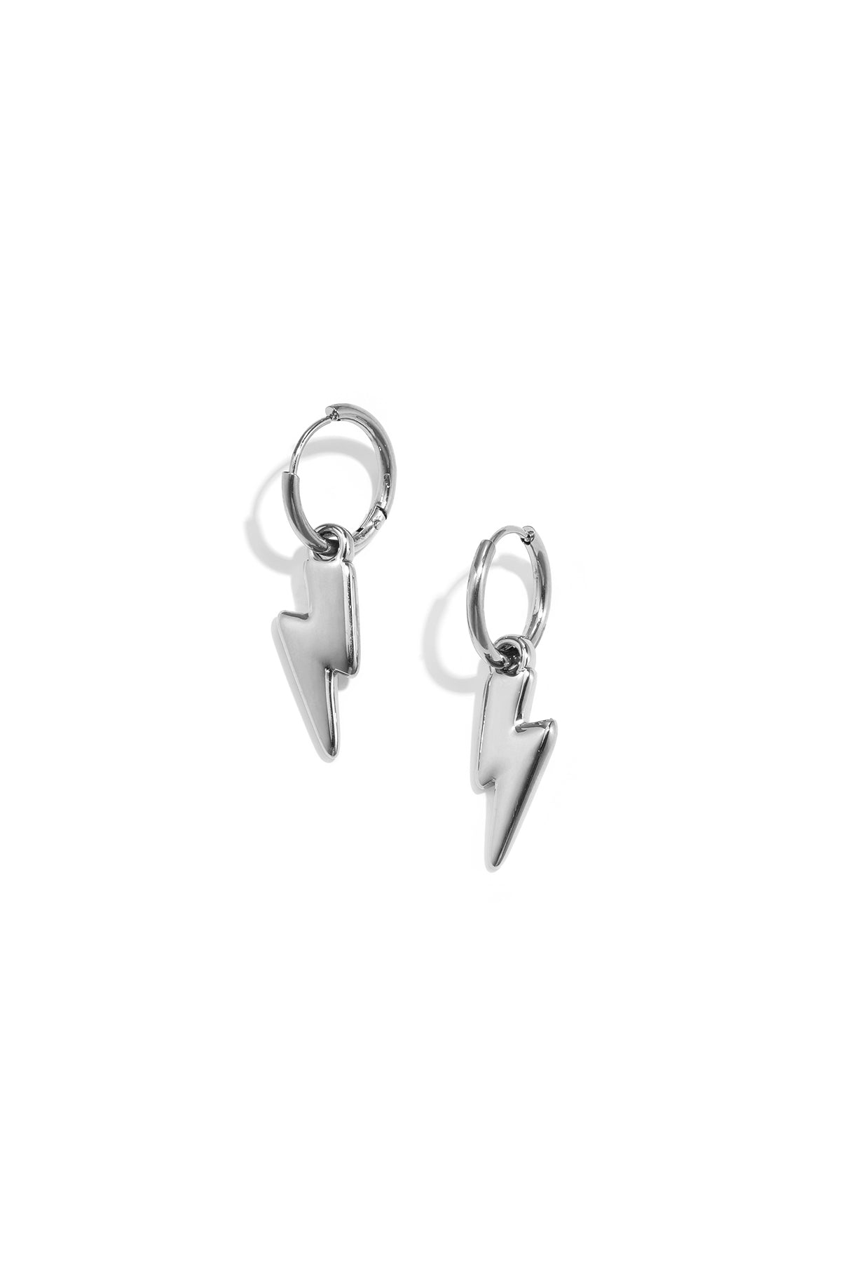 Boucles d'oreilles pendantes en acier inoxydable, forme irrégulière, collection Simple Daily Simple