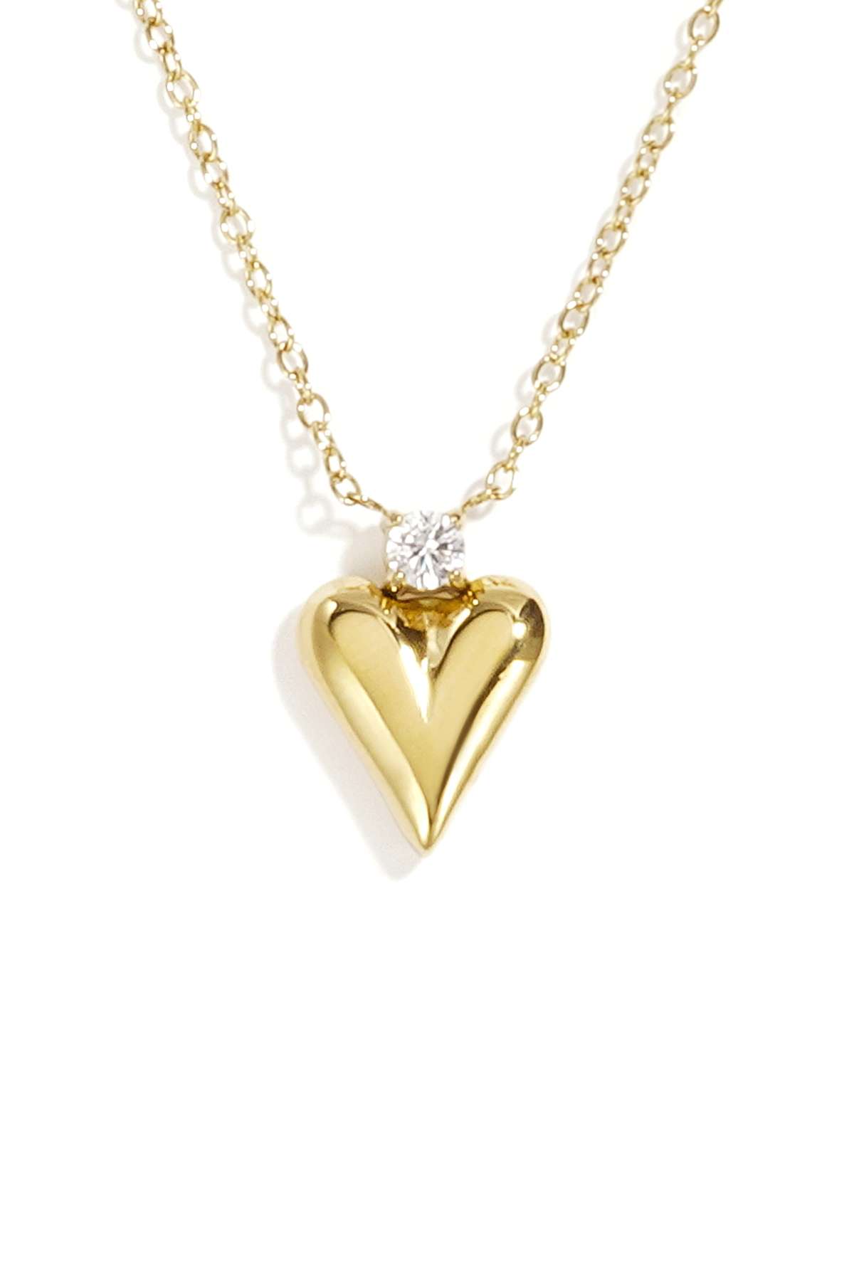 Colliers pendentifs en acier inoxydable en forme de cœur, collection Daily Simple, bijoux pour femmes