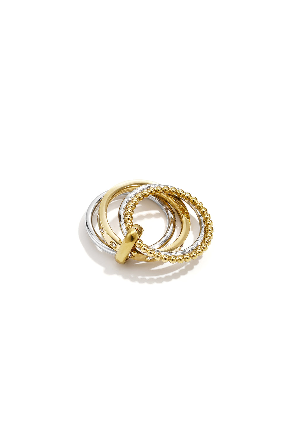 Bague minimaliste en acier inoxydable, style cercle, collection Daily Simple, bijoux pour femmes