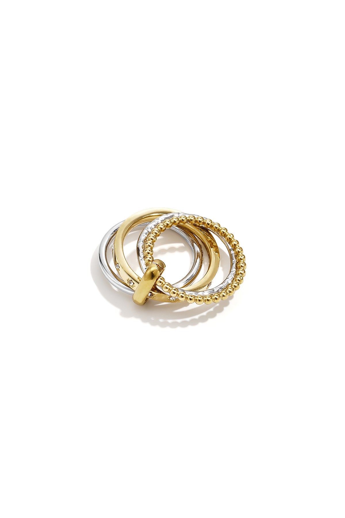 Bague minimaliste en acier inoxydable, style cercle, collection Daily Simple, bijoux pour femmes