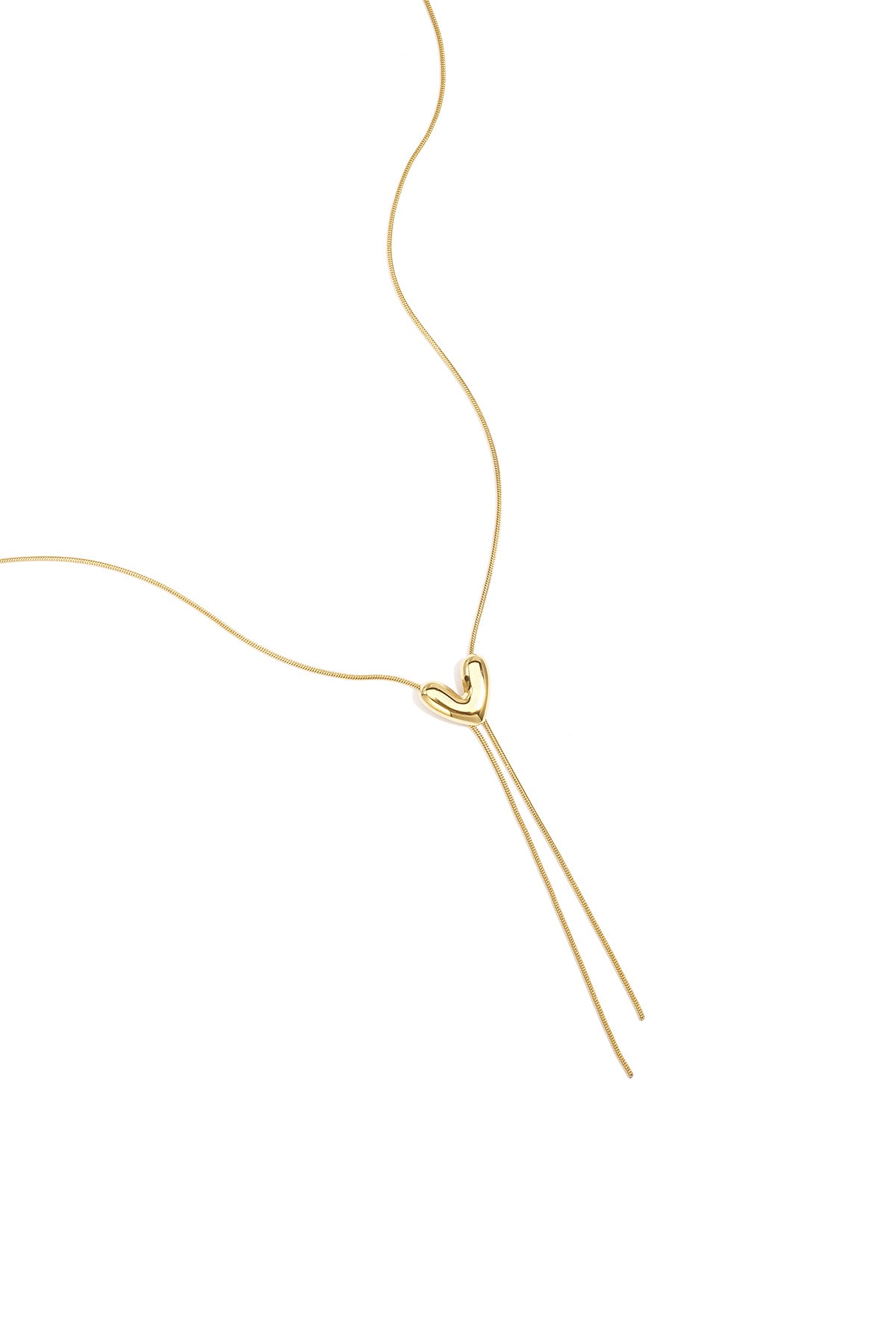 Colliers pendentifs en acier inoxydable en forme de cœur acier inoxydable