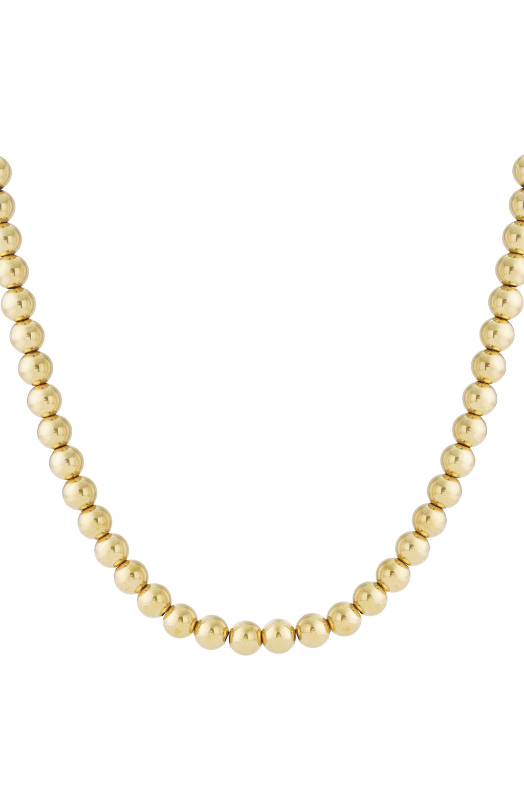 Collier de perles creuses - 12 mm