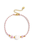 Bracelets de cheville en corde, coquillages, collection vacances/plage romantique, bijoux pour femmes