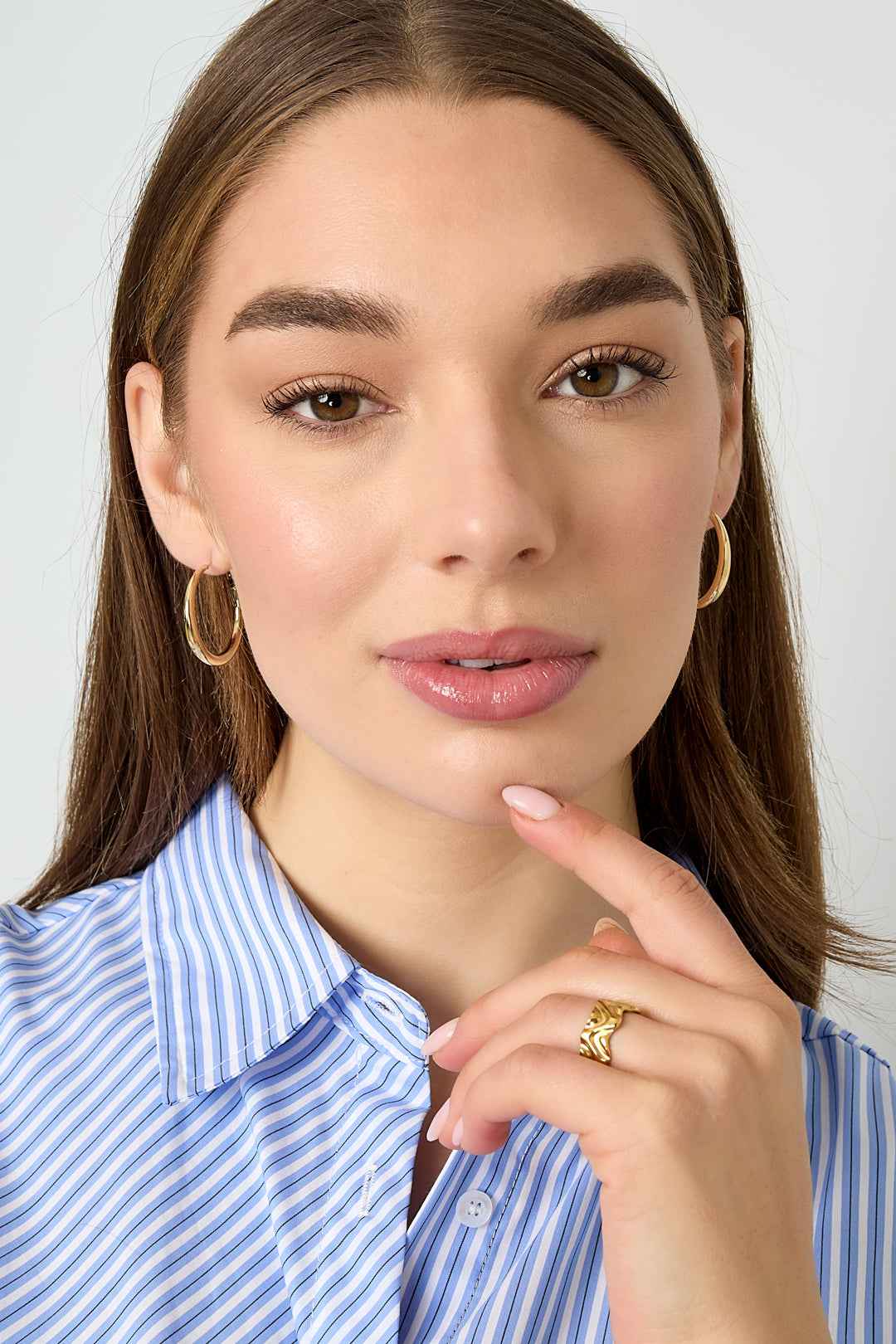 Créoles Intemporelles Acier Inoxydable - Élégance Simple & Port Quotidien Femme