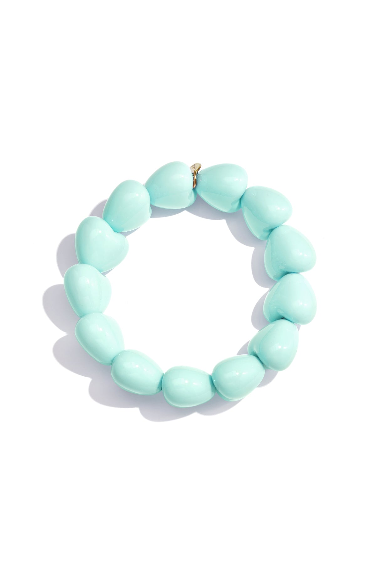 Bracelet petit cœur à 13 perles