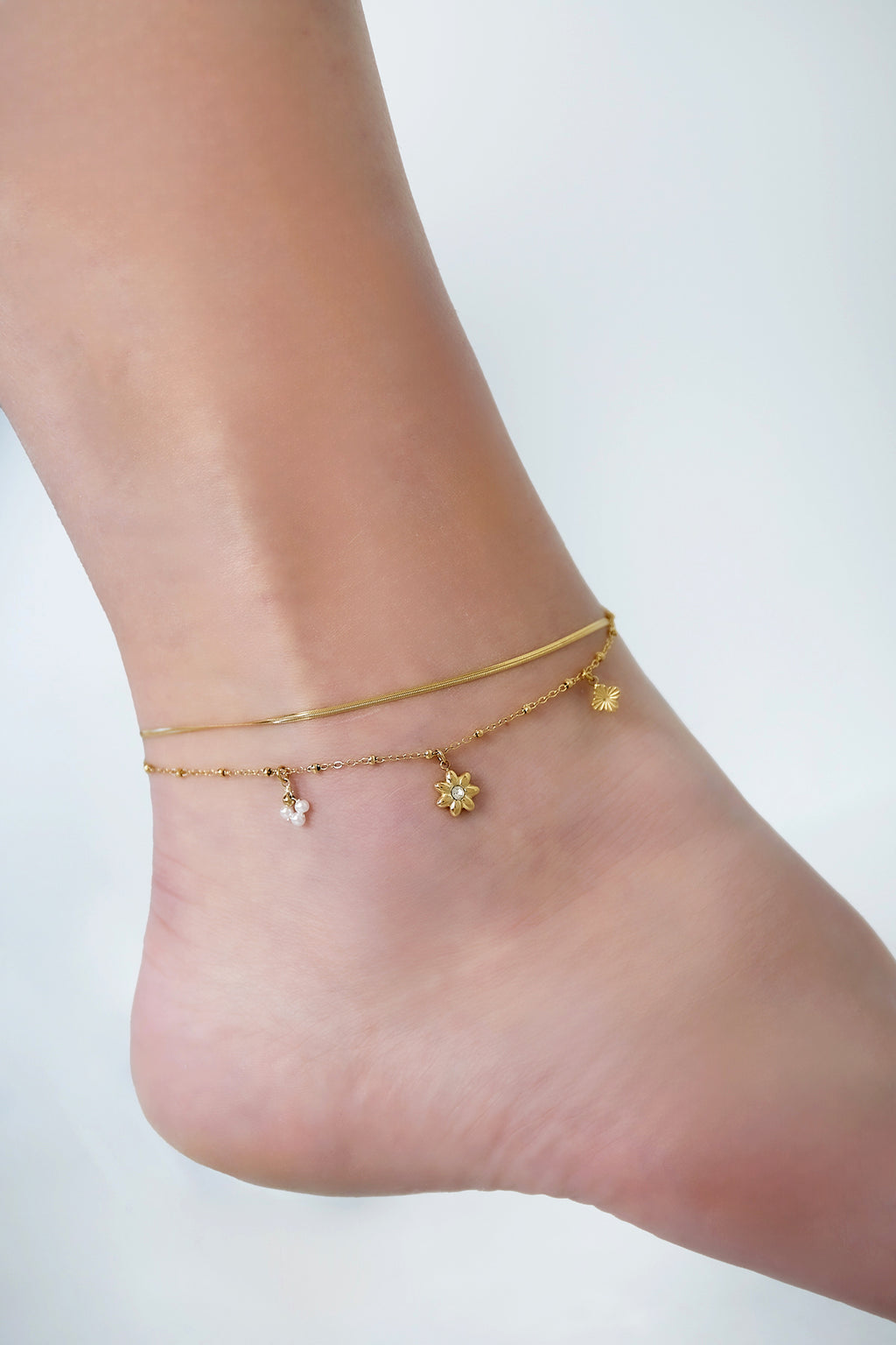 bracelet de cheville étoile