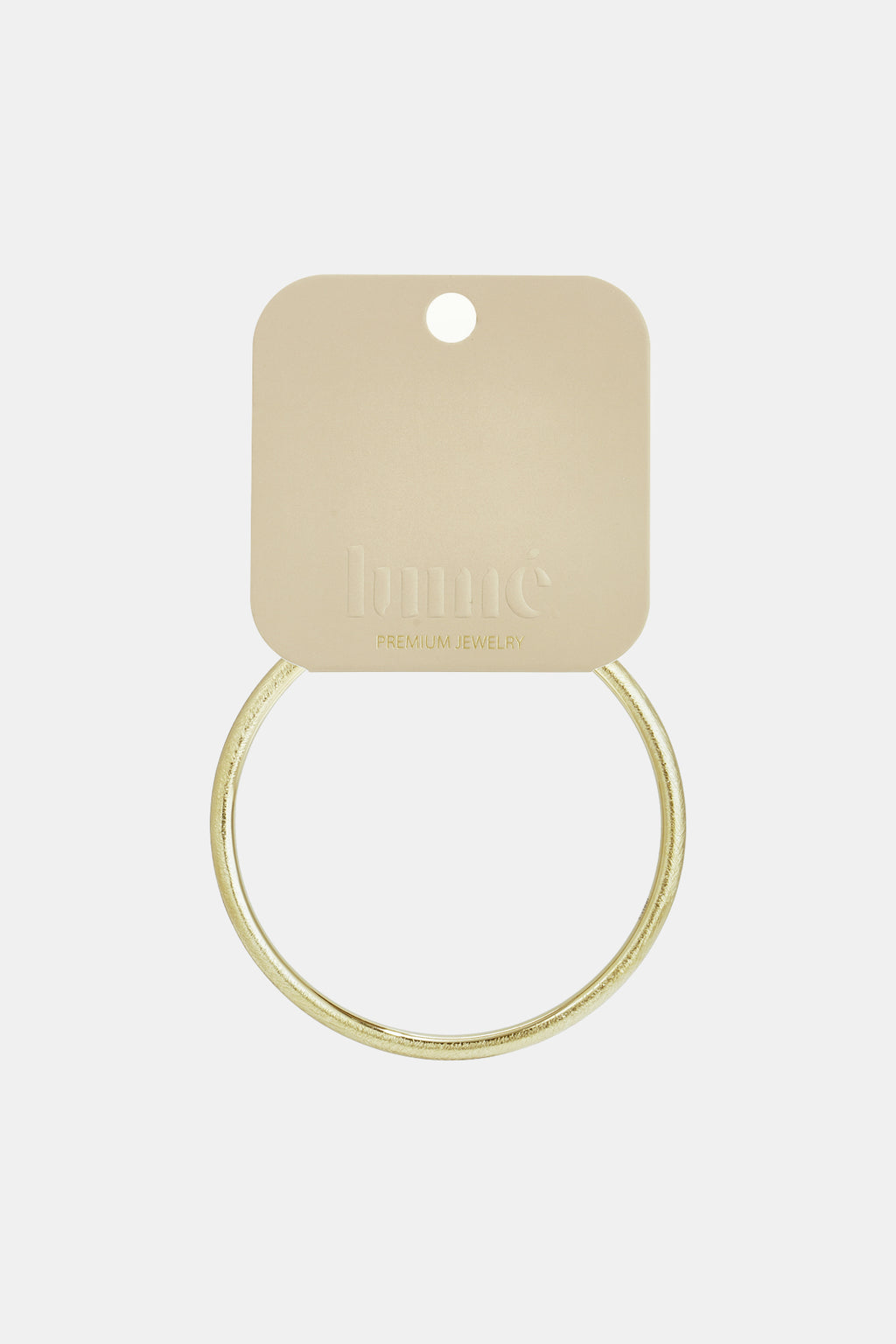 Bracelet à effet brossé - 4 mm