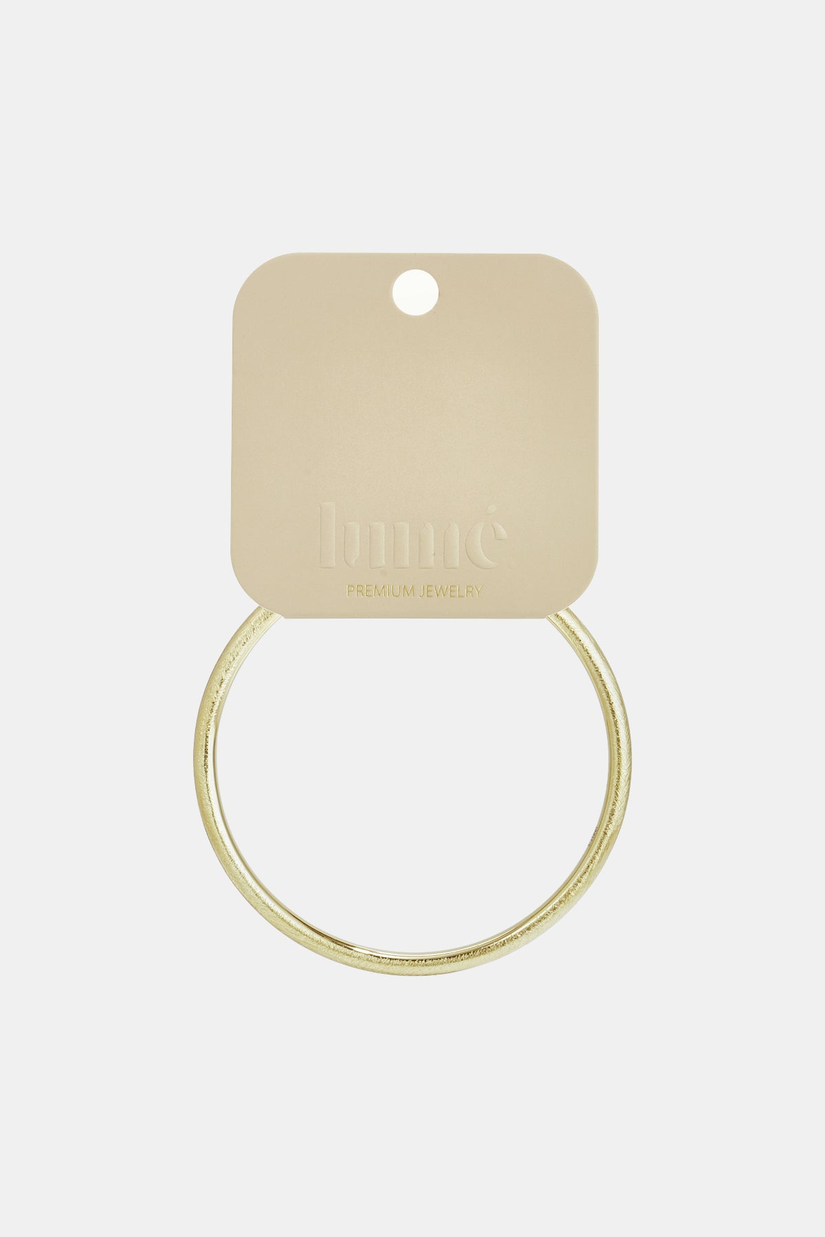 Bracelet à effet brossé - 4 mm