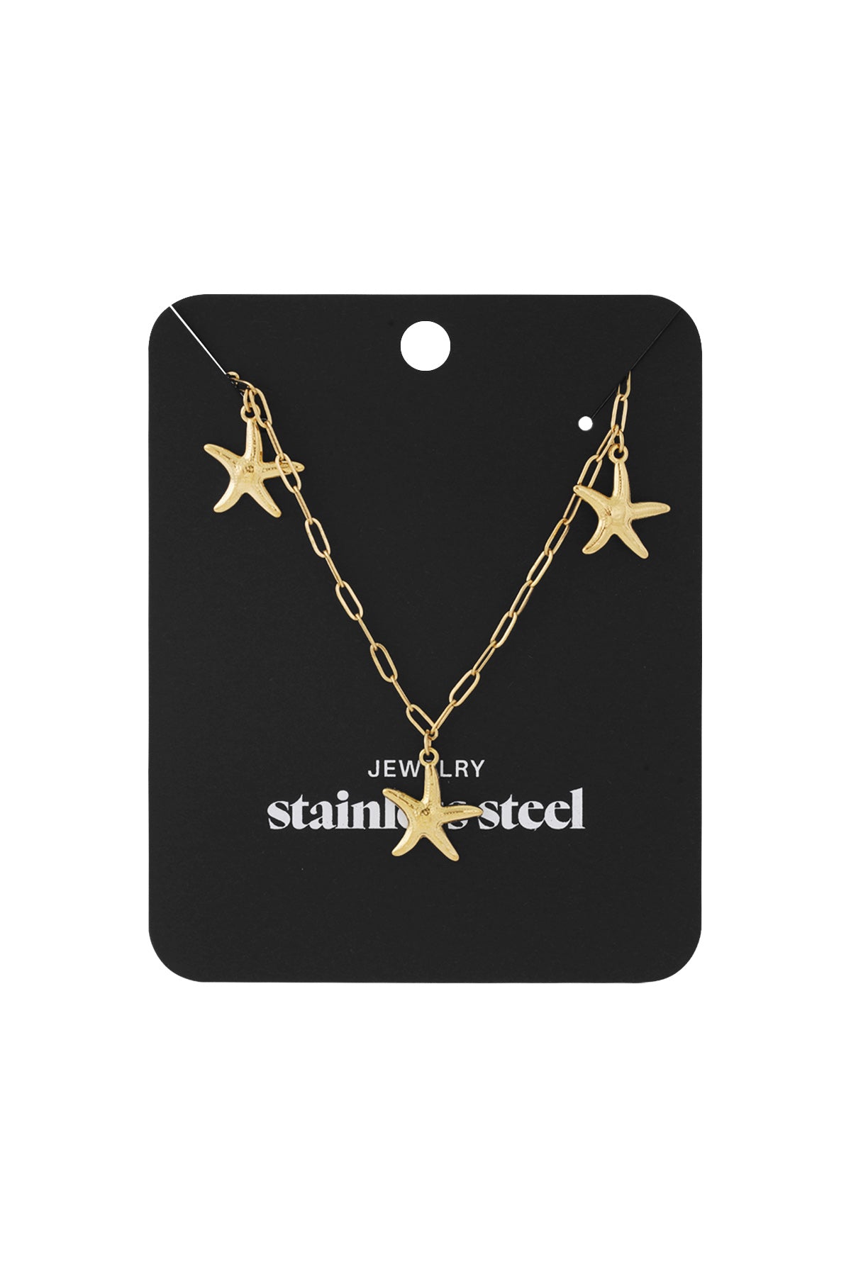 Collier long étoile