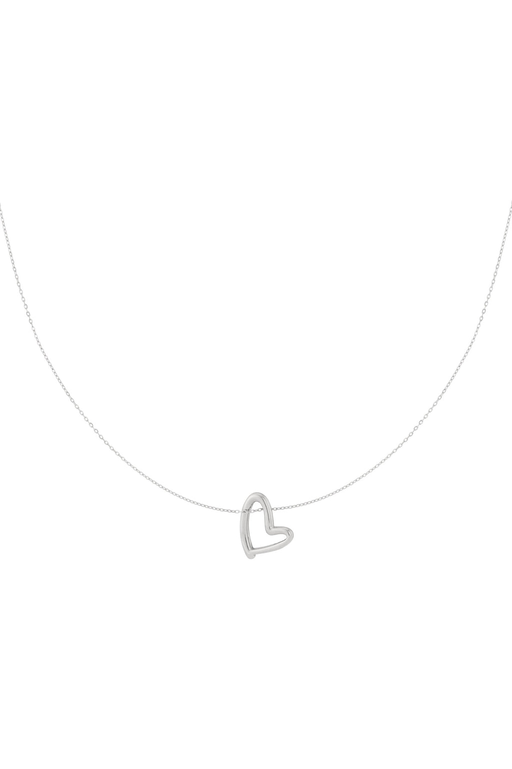 Collier mini coeur Acier Inoxydable