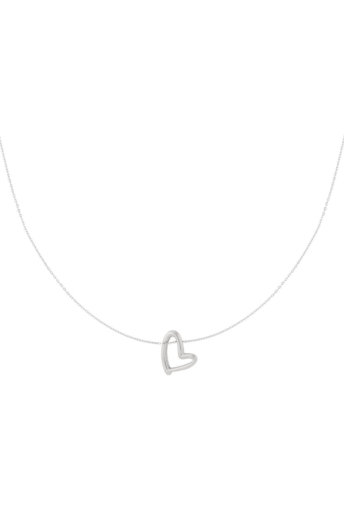 Collier mini coeur Acier Inoxydable