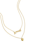 Collier à plusieurs rangs avec cœur