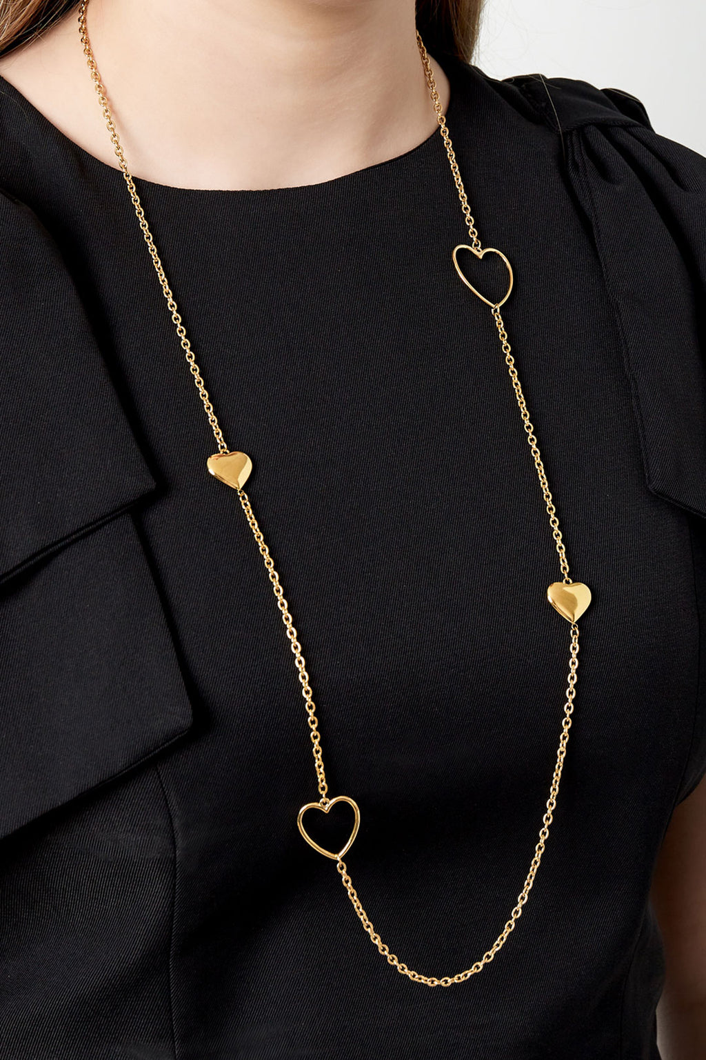 Collier long Amour