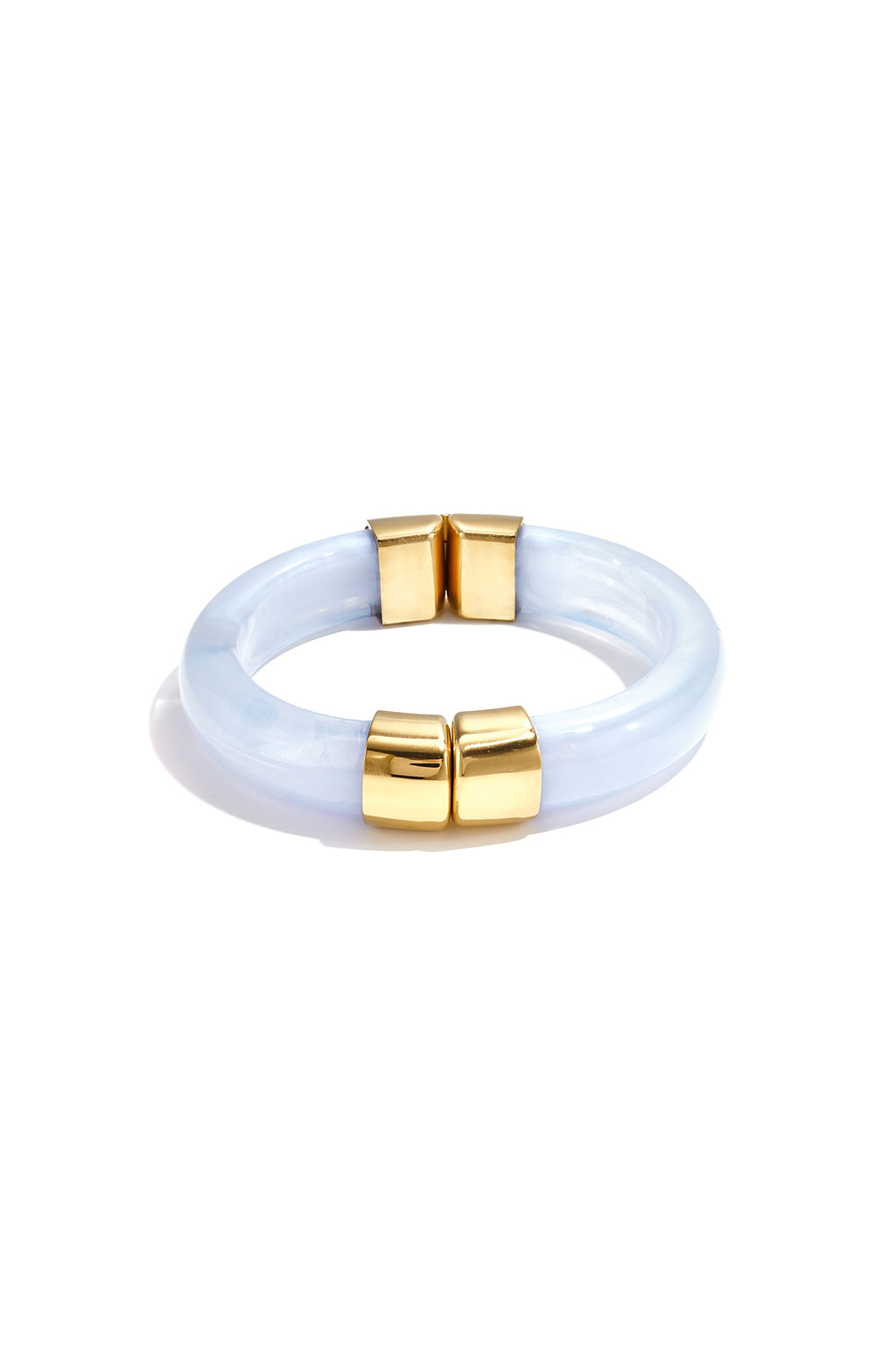 Bracelet épais avec détails en or