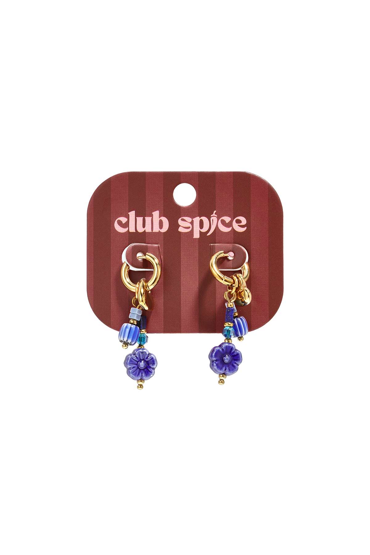 Boucles d'oreilles en perles d'acier inoxydable, style floral, collection Daily Simple, bijoux pour femmes
