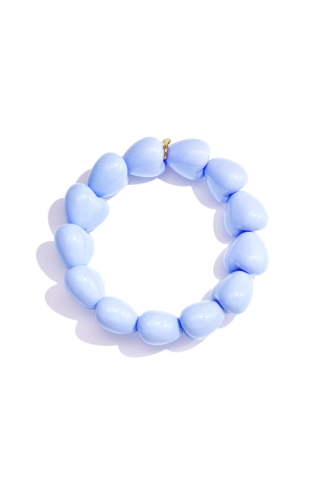 Bracelet petit cœur à 13 perles
