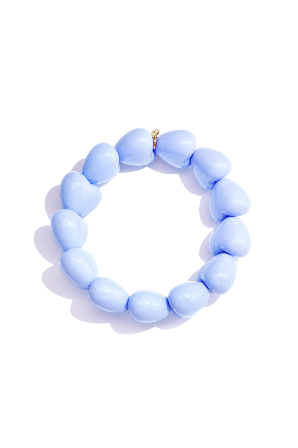 Bracelet petit cœur à 13 perles