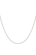 Collier de perles solides - 4 mm