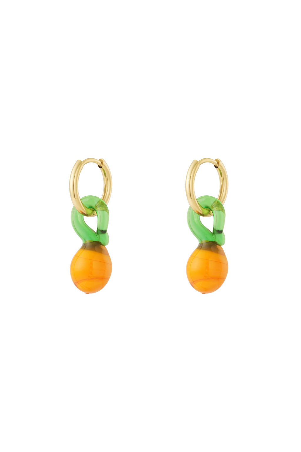 Boucles d'oreilles fleur d'oranger