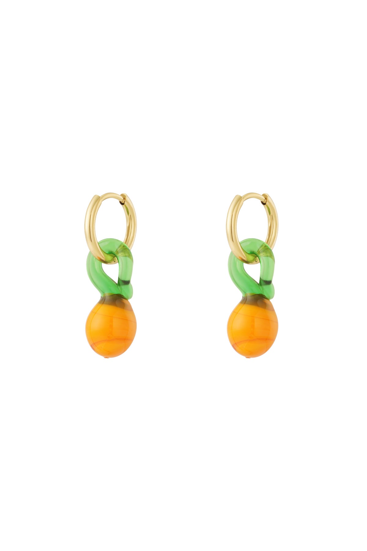 Boucles d'oreilles fleur d'oranger