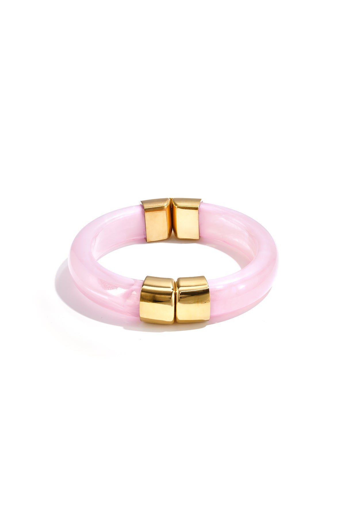 Bracelet épais avec détails en or