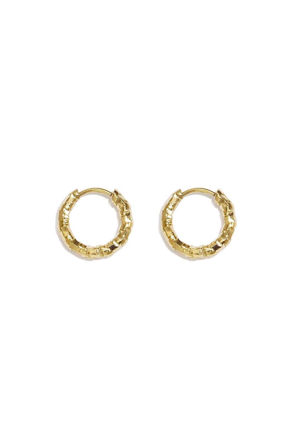 Boucles d'oreilles rondes en acier inoxydable, collection Simple Simple, bijoux pour femmes