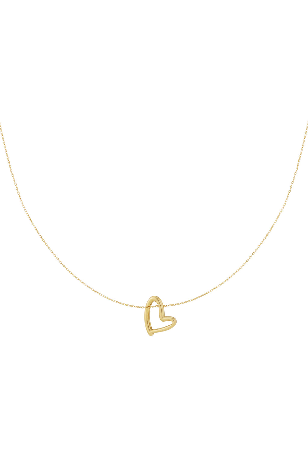 Collier mini coeur Acier Inoxydable