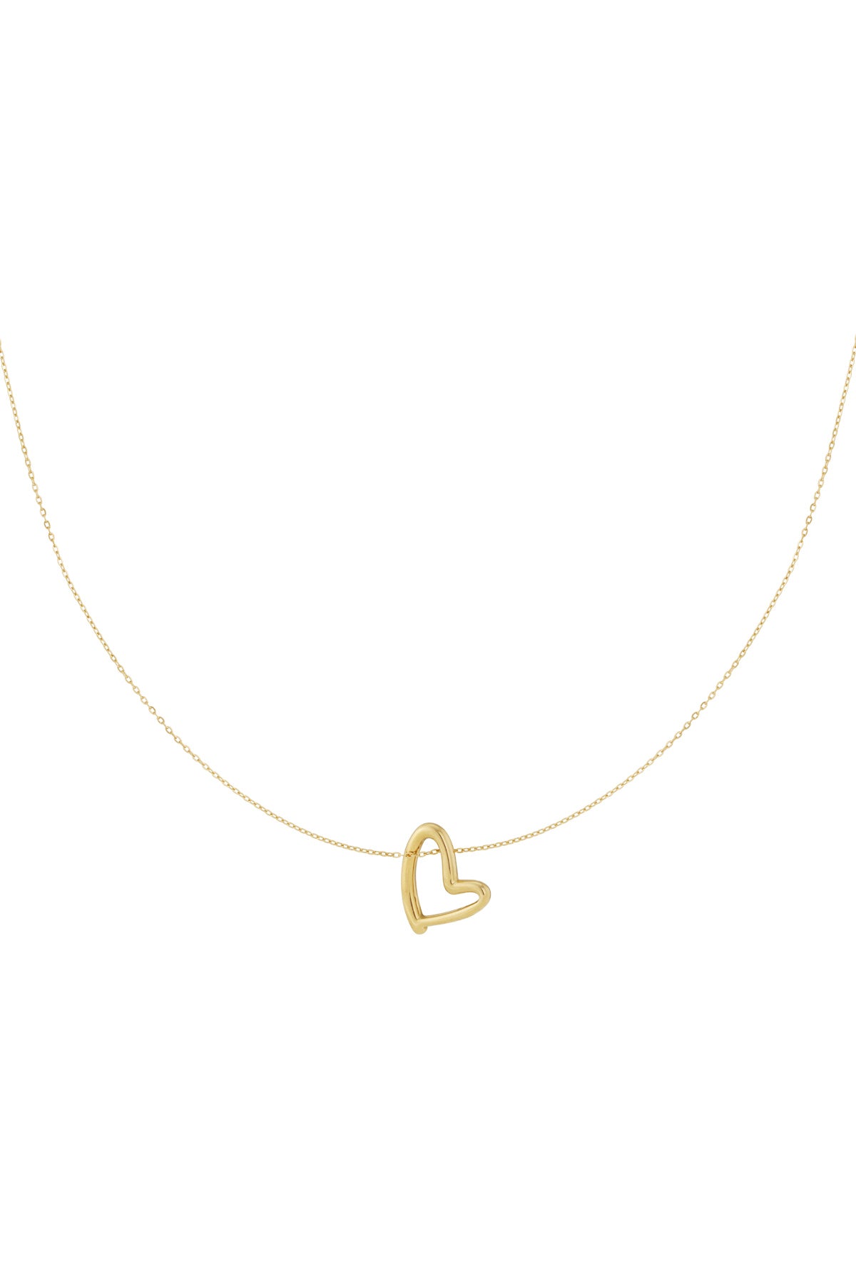 Collier mini coeur Acier Inoxydable