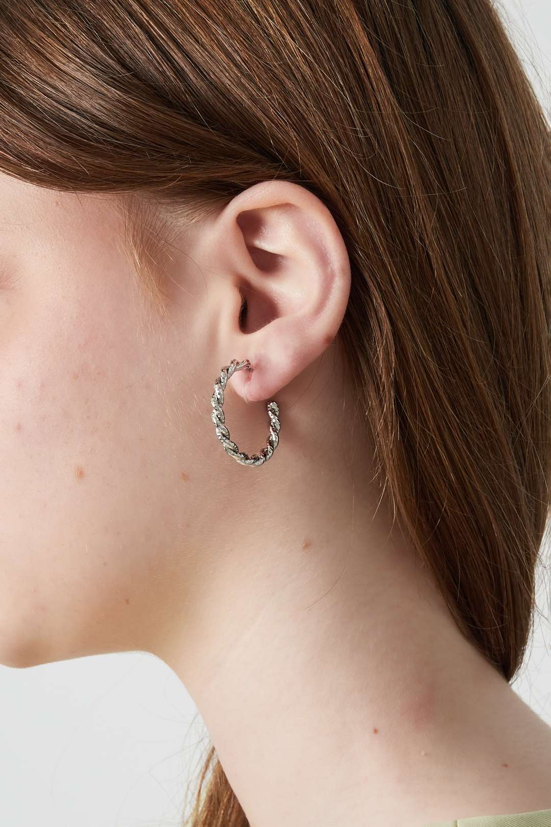 Boucles d'oreilles créoles à clip de luxe