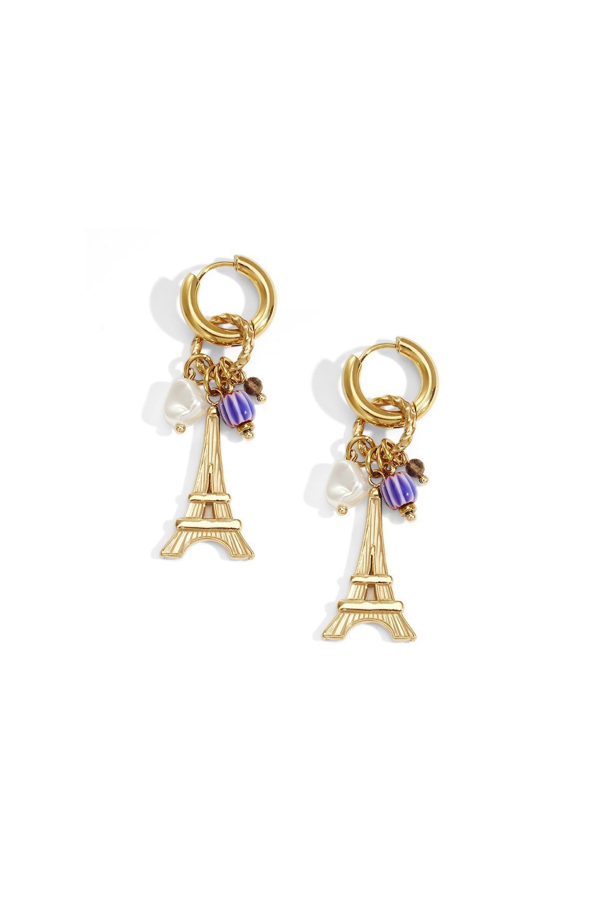 Boucles d'oreilles Paris Happy Charm